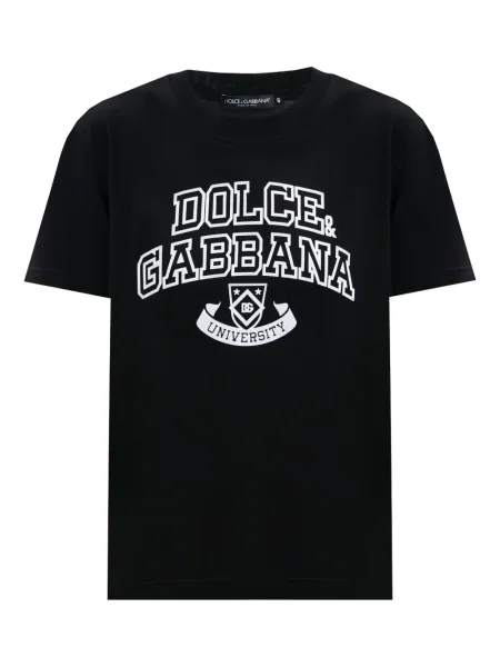 Tricou Dolce & Gabbana cu imagine negru