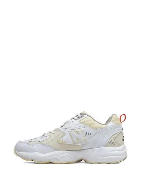 Sneakerși New Balance 608 din piele alb