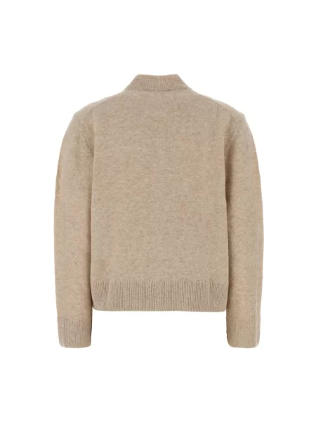 Kardigan Maison Kitsune beżowy