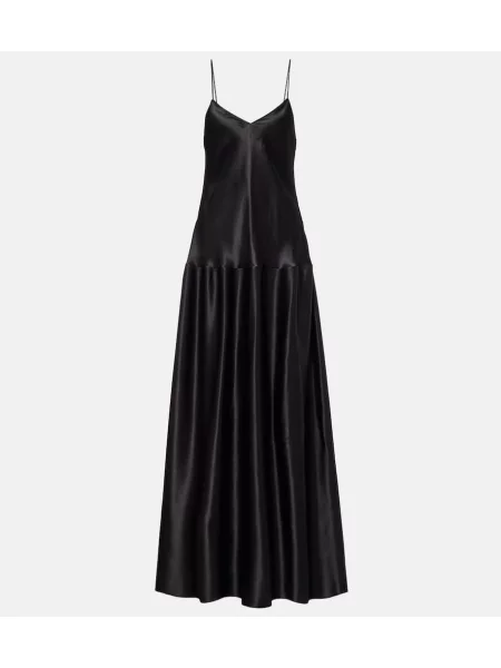 Maksi sukienka maxi Fforme garniturowa czarna