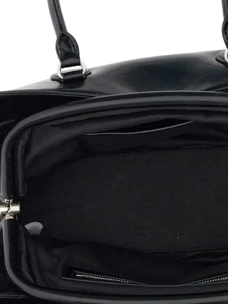 Δερμάτινη τσάντα shopper Osoi μαύρο