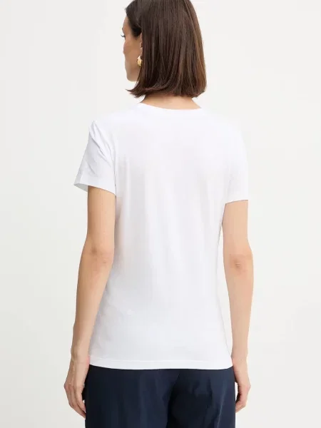 Armani Exchange tricou din alb
