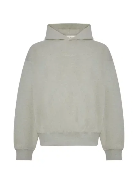 Hanorac cu glugă Fear Of God Essentials cu broderie clasic gri