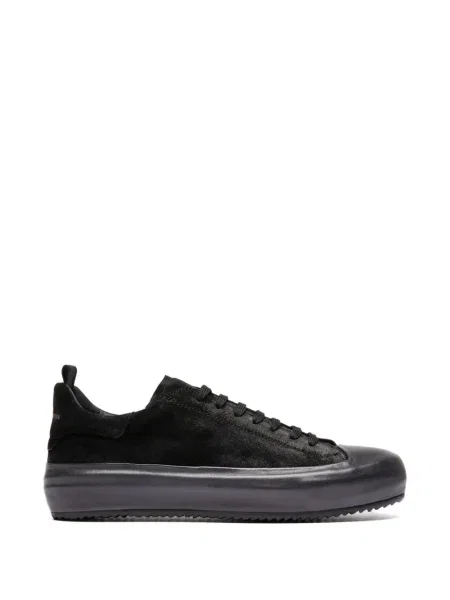 Sneakerși Officine Creative din piele de căprioară negru