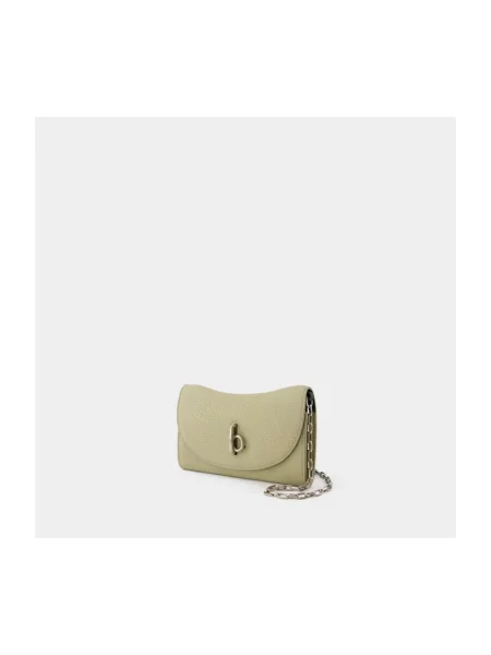 Torebka Burberry skórzana beżowa