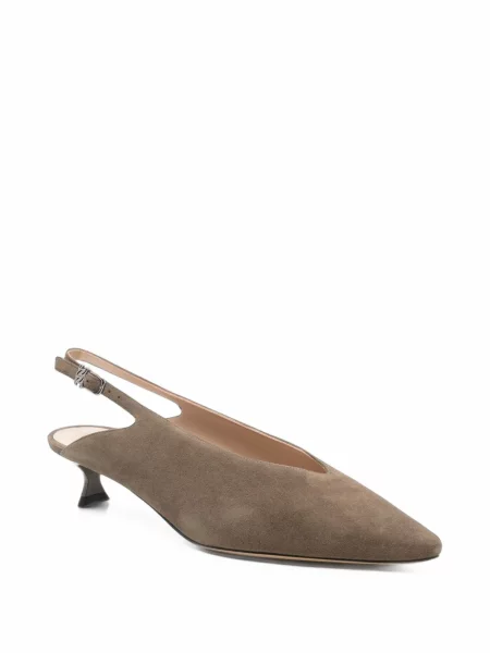 Pantofi cu toc Casadei slingback gri