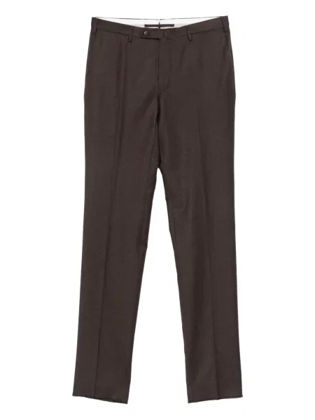 Pantaloni chino Incotex maro