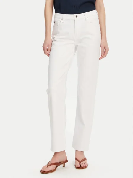 Tommy Hilfiger Blugi Classic Straight Fit alb