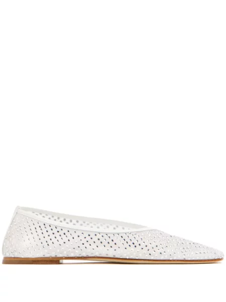 Křišťálové baleríny Dear Frances bílé