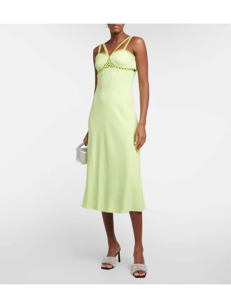 Rochie midi Simkhai până la genunchi de costum verde