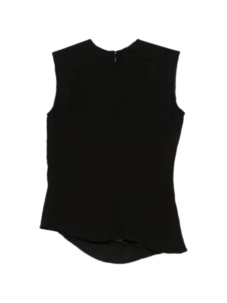 Top Marc Le Bihan asimetric negru