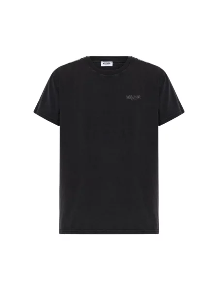 Koszulka polo Moschino czarna