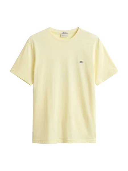 GANT Tricou pastel galben