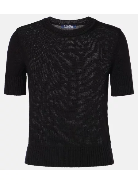 Pulover 's Max Mara de lână negru