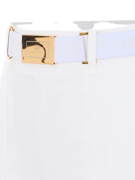 Szorty Elisabetta Franchi białe