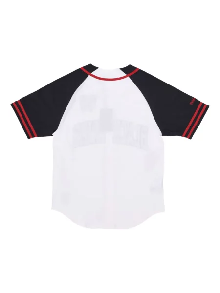 Tricou Mitchell & Ness alb