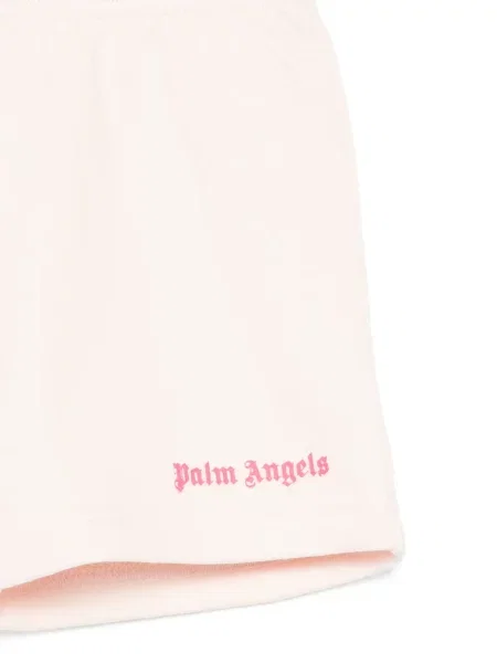 Szorty dziecięce Palm Angels różowe