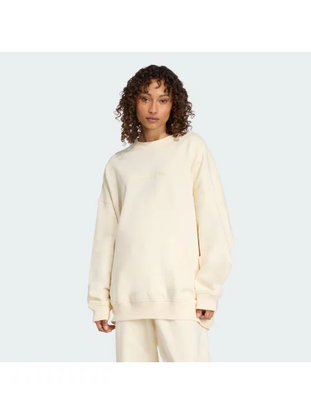 Bluza z okrągłym dekoltem Adidas Originals biała