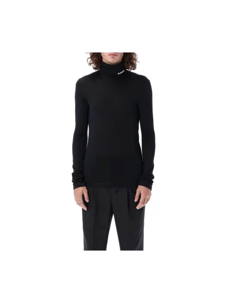Sweter Jil Sander wełniany niebieski
