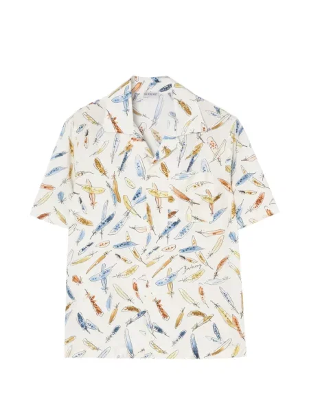 Cămașă Burberry cu pene