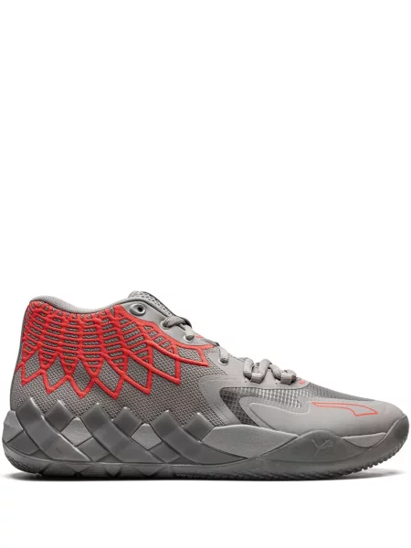 Sneakerși Puma gri