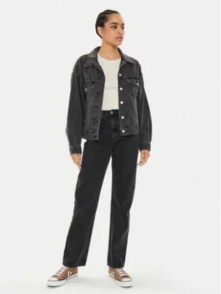 Levi's® Jeansová bunda černá