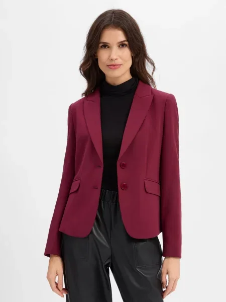 S.Oliver BLACK LABEL marynarki Mężczyźni czerwony 36 czarna