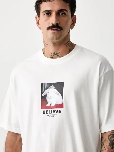 Vans тениска мъжка от Magic Within бяло