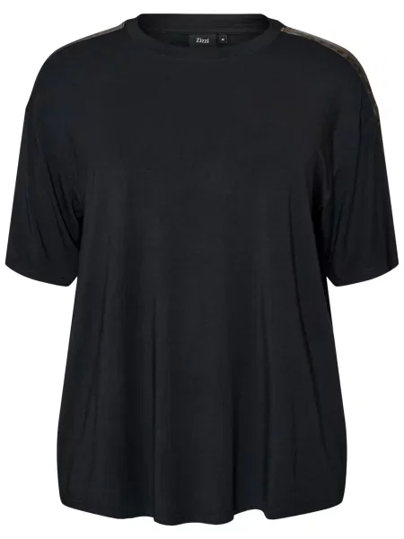 Zizzi Tricou Hildur' negru
