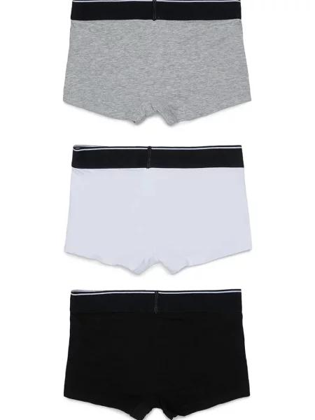 Diesel boxeralsó gyerek UM-UGINTRIPACK-DD UND SHORT csomag fekete