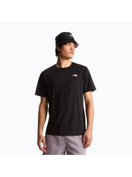 Tricou pentru bărbați The North Face Evolution Simple Dome Regular SS tnf black negru