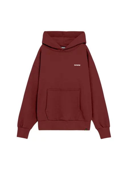Bluza z kapturem Barrow czerwona