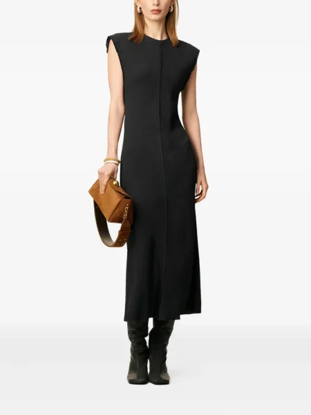 Rochie maxi Ami Paris fără mâneci lungă de costum