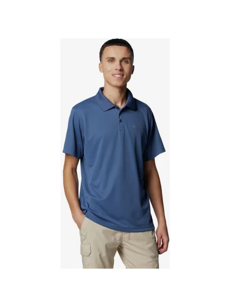 Polo Columbia Utilizer krótki rękaw indygo S niebieski