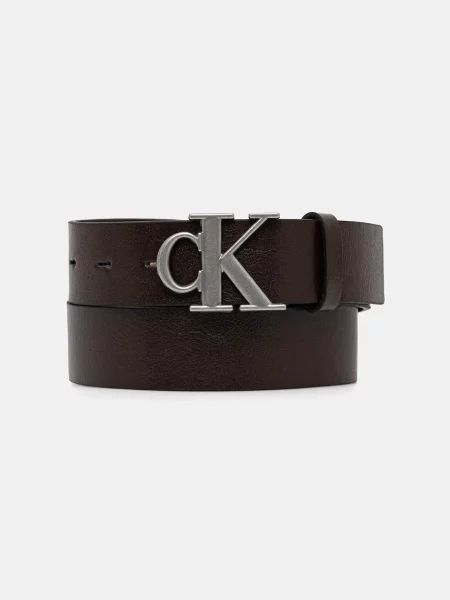 Kožni remen Calvin Klein za muškarce smeđa