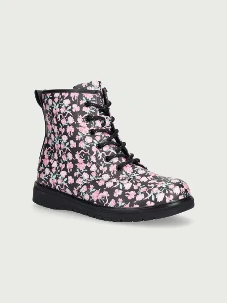 Skechers bokacsizma gyerek GRAVLEN-PRETTY PUNK fekete
