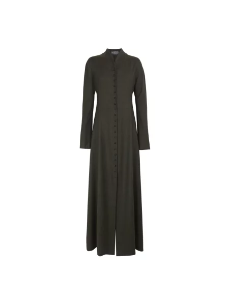 Sukienka Cortana wełniana zielona