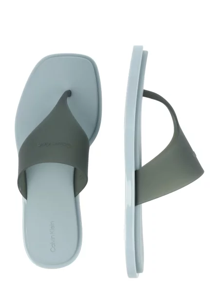 Calvin Klein Flip-flops închis verde
