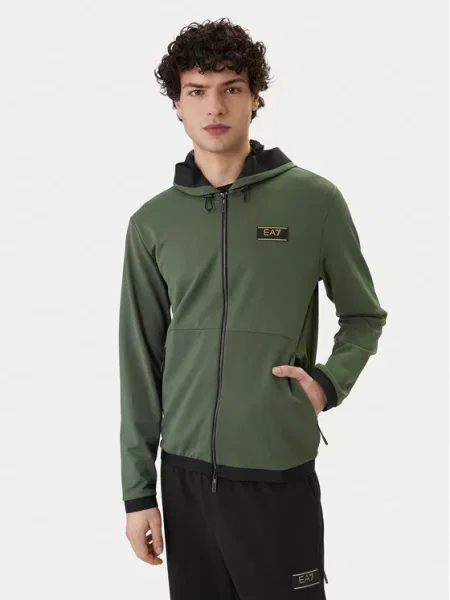 Emporio Armani Суитшърт зелен