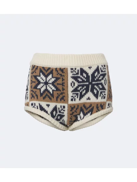 Pantaloni scurți Magda Butrym de lână