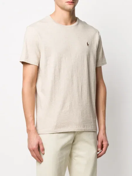 Поло тениска Polo Ralph Lauren бродирана зелено