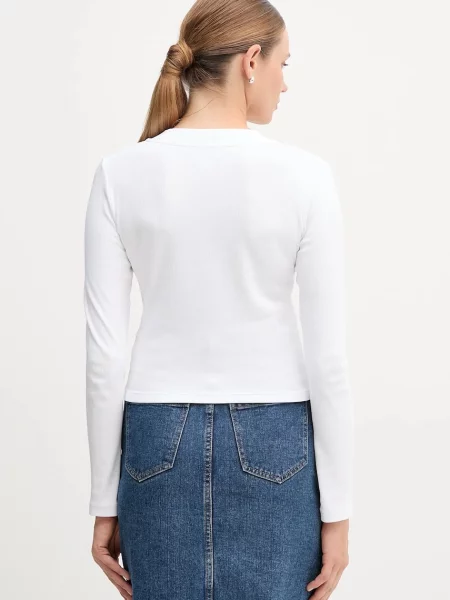 Calvin Klein Jeans longsleeve biała