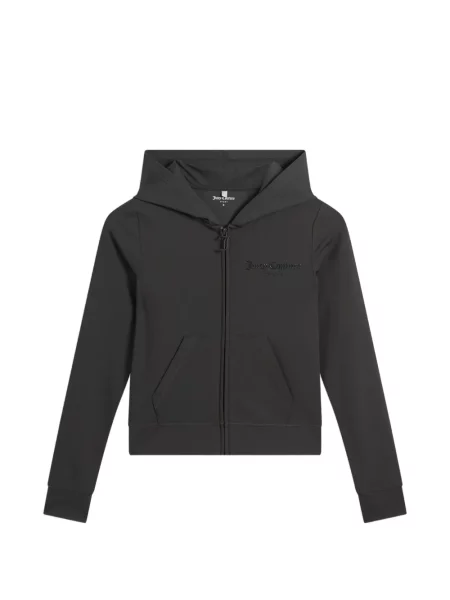 Hanorac cu glugă Juicy Couture cu imagine gri