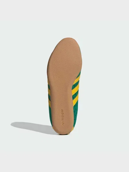 Шкіряні Кеди низькі adidas зелений