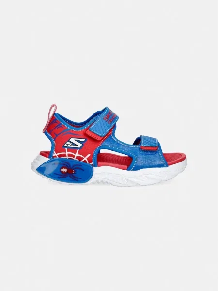 Skechers sandale s otvorenom petom za djecu CREATURE-SPLASH-BUGTACULAR crvena