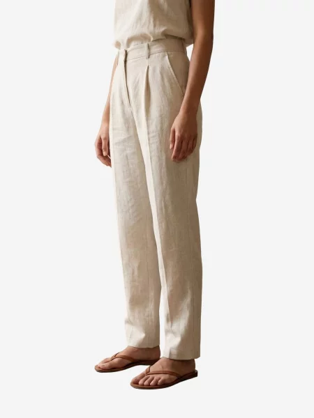 My fashion Hlače s naborima Hose' bijela