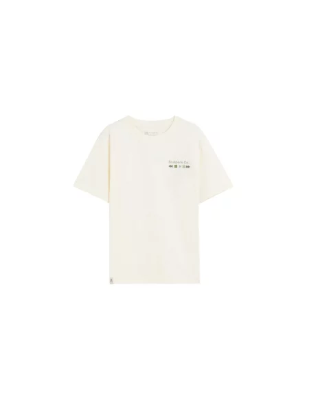 Scalpers Tricou lână alb