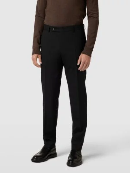 Spodnie do garnituru w kant model ‘Bene’ Windsor czarne
