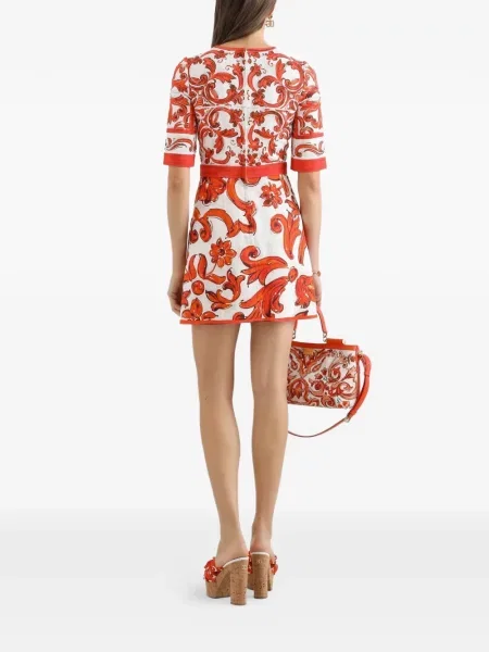 Scurt rochie Dolce & Gabbana cu imagine alb