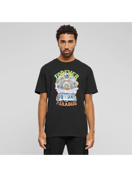 Tričko Paradise Oversize černé